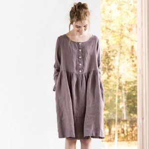 Not Perfect Linen Mama Dress
